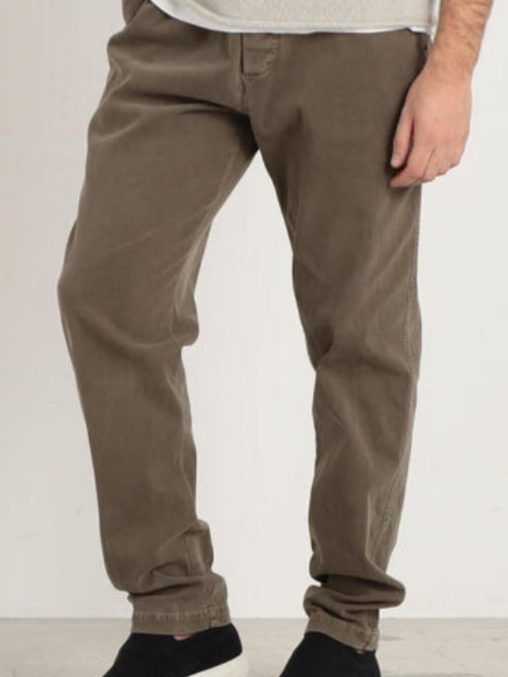 James Perse Men's Cotton Stretch Easy Elastic Waist Pullover Pants Size XS
